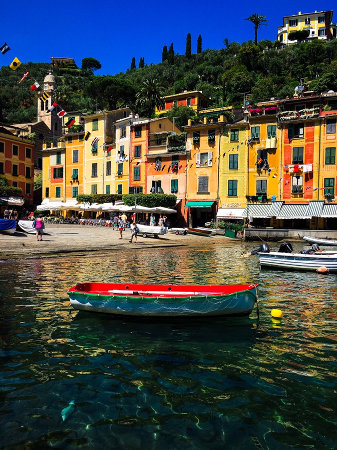 RedDot Q preset applied to the Portofino photograph