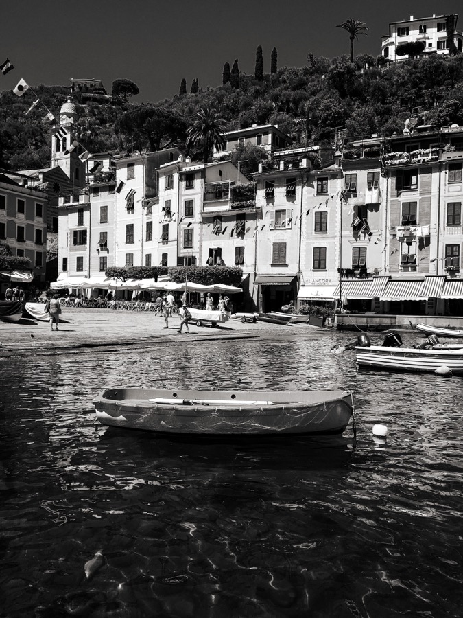 RedDot Sepia preset applied to the Portofino photograph